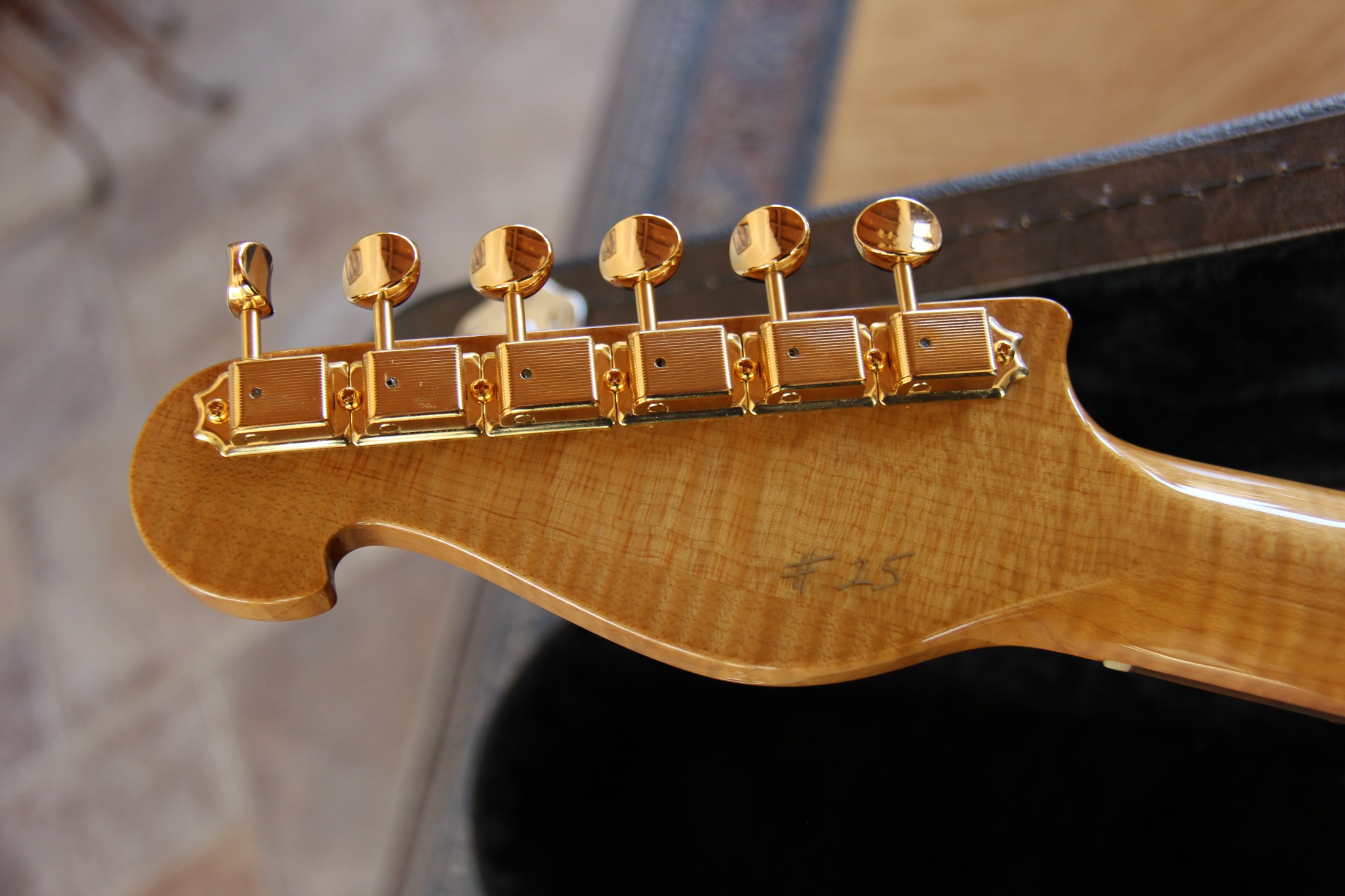 Knaggs Choptank Tier 1 #25 — headstock back