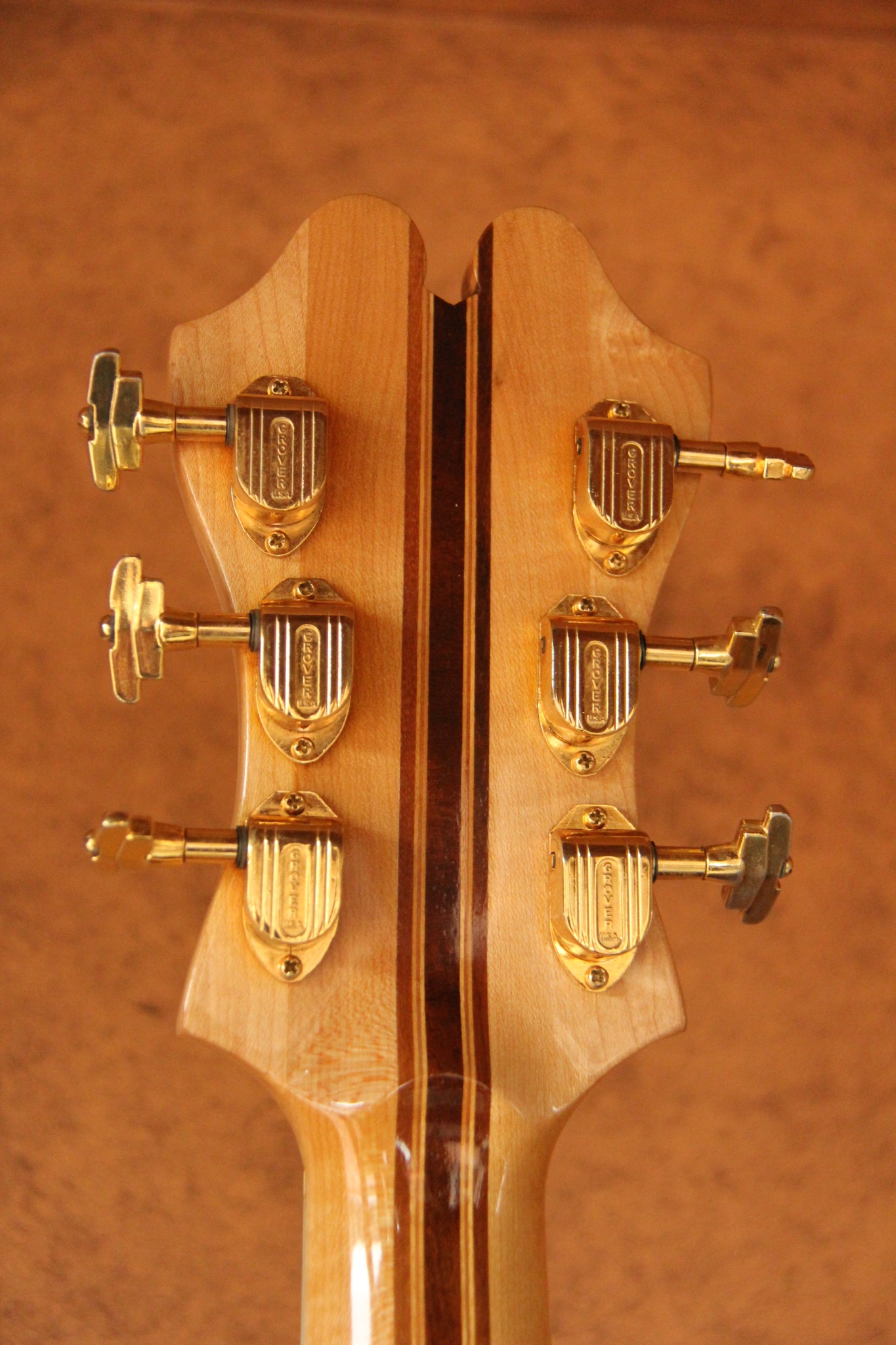 1978 Benedetto Supreme #1 Serial #1878 — headstock back