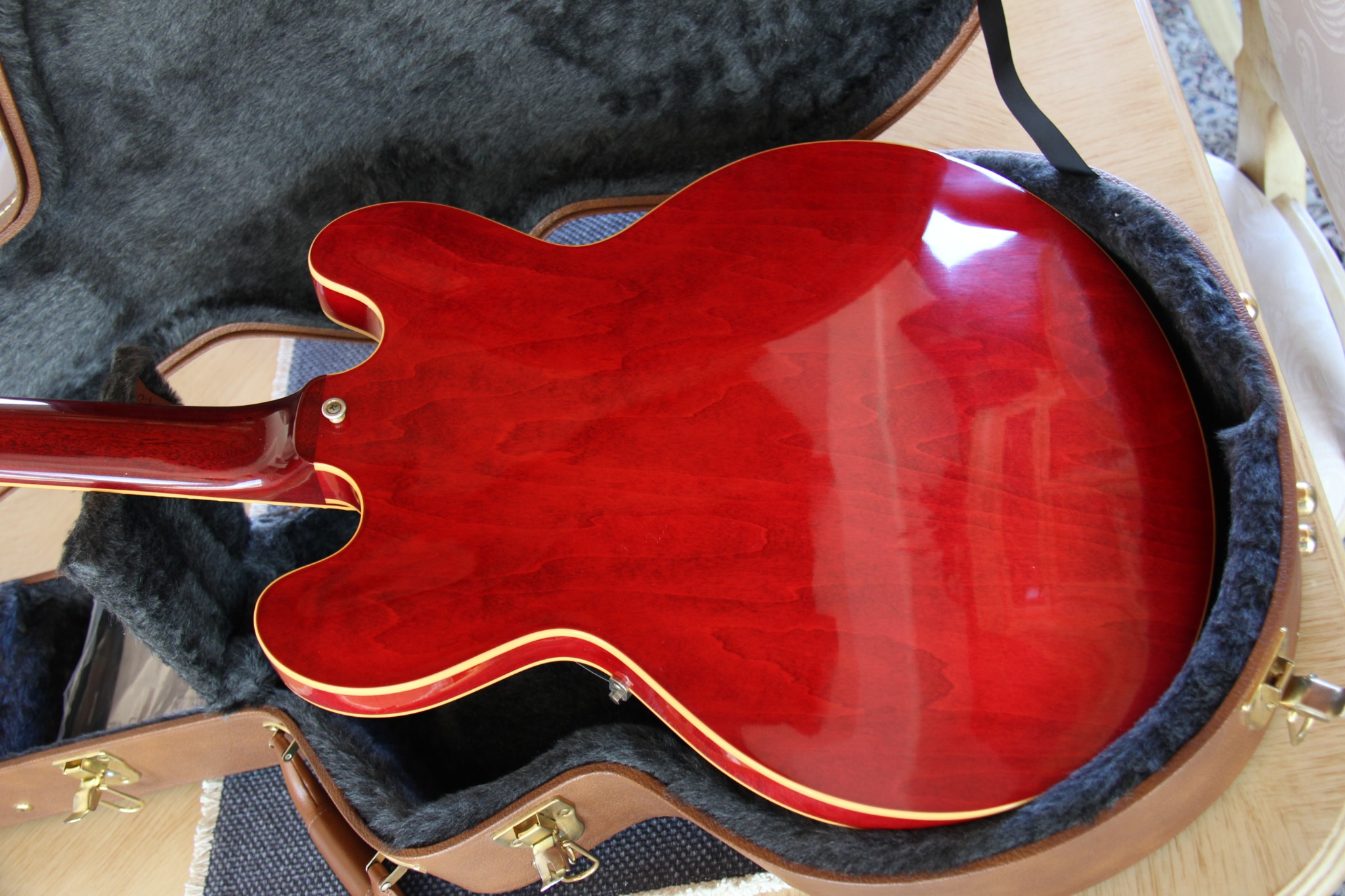 2014 Gibson Warren Haynes ’61 ES-335 #86 — body back