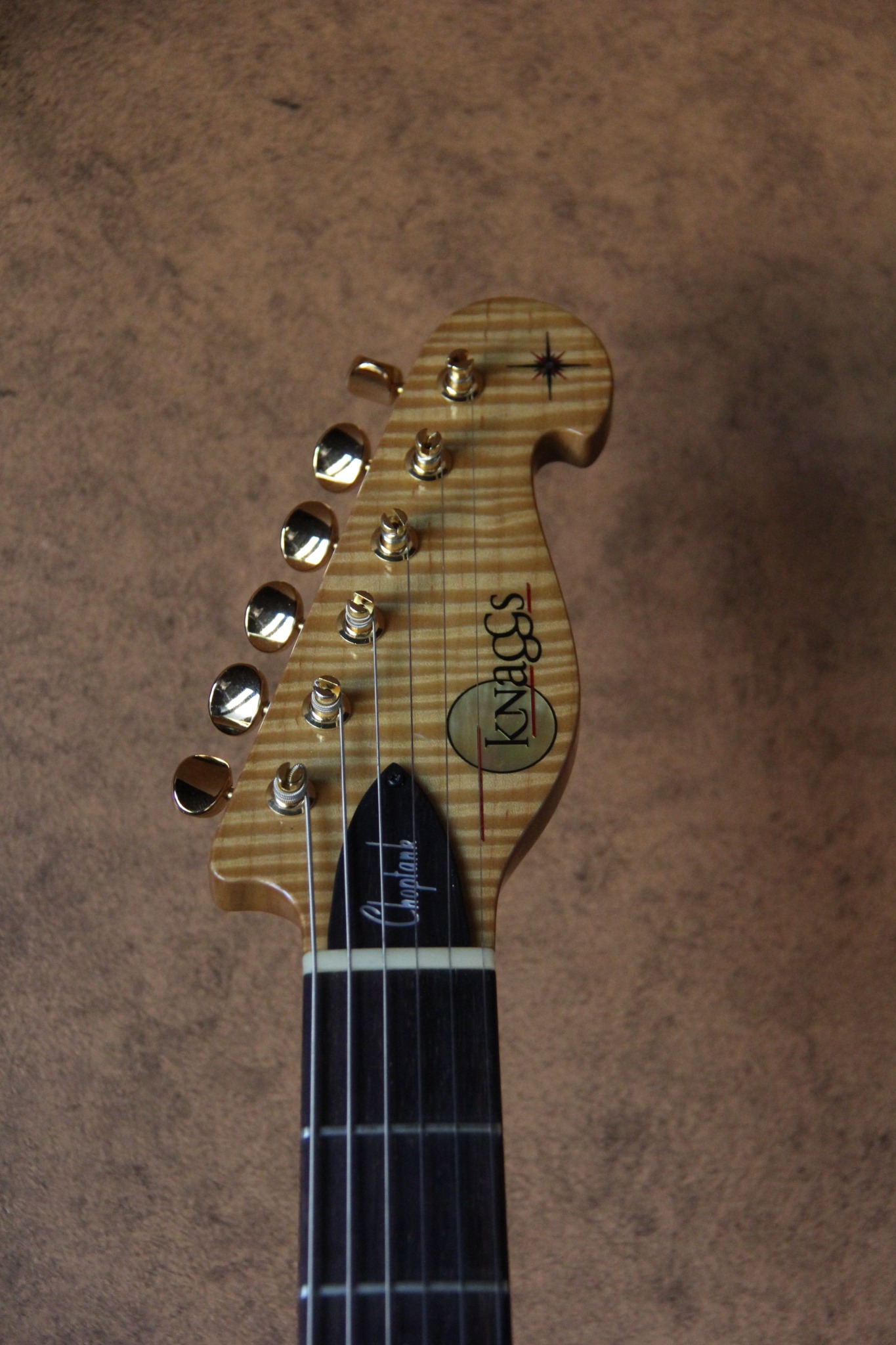 Knaggs Choptank Tier 1 #25 — headstock front