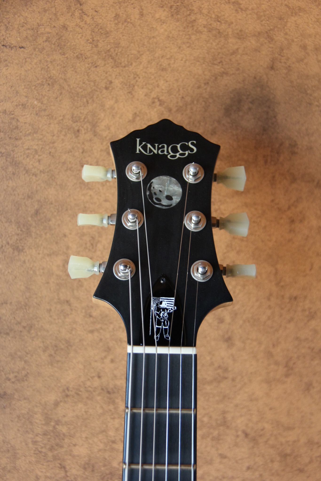 Knaggs Kenai Apollo 11 #7 — headstock front